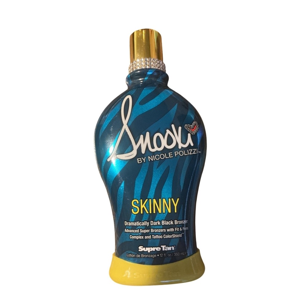 Snooki "Skinny" Dramatically Dark Black Bronzer 12oz, Indoor Tanning Lotion